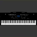 YAMAHA Electronic Keyboard With Stand Pedal And White Black Keys